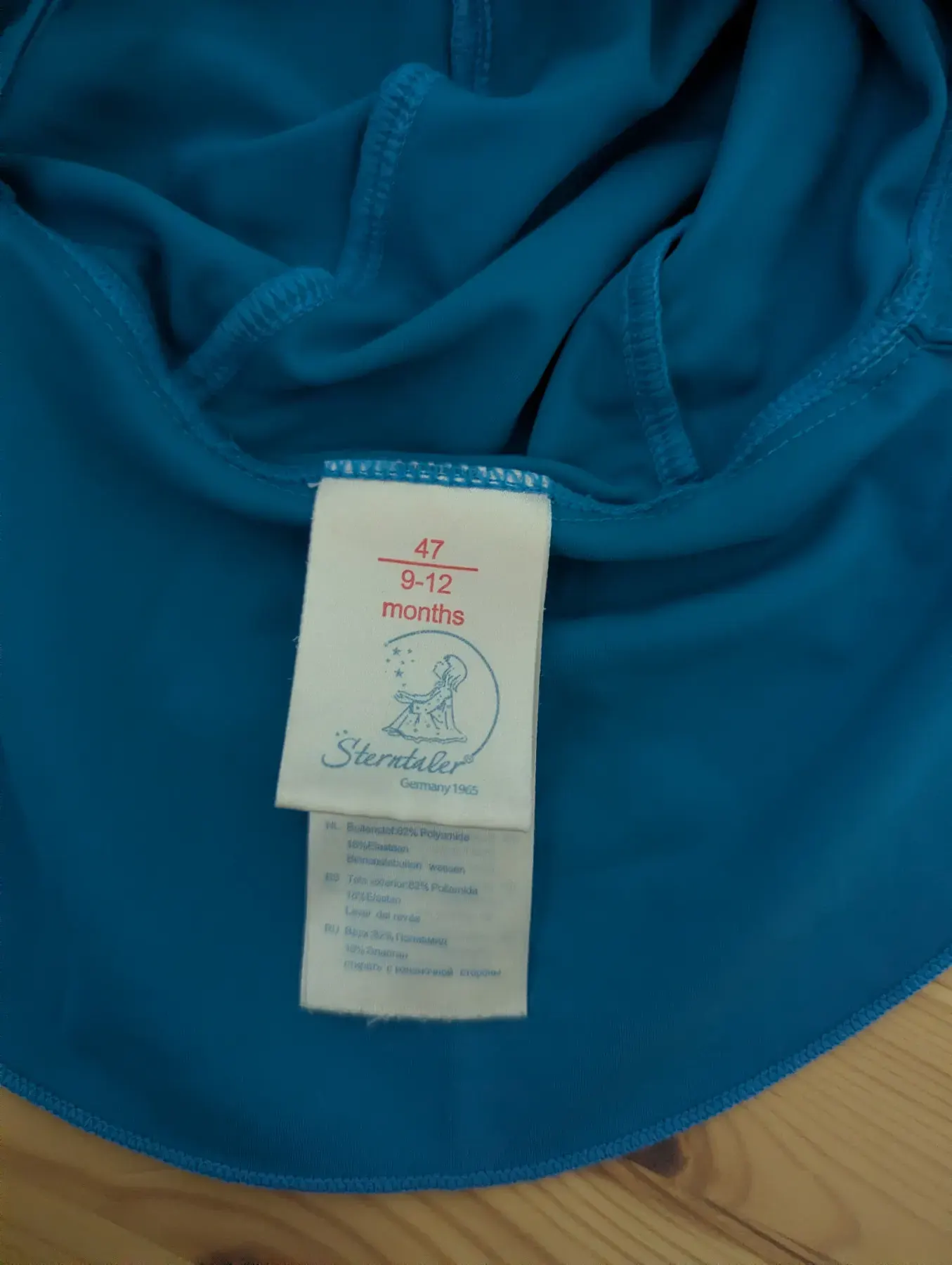 Bademütze Schwimmmütze Nackenschutz UV Mütze