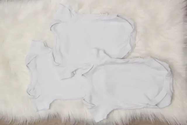 3x Kurzarmbodys Next Up to 1M (56cm)