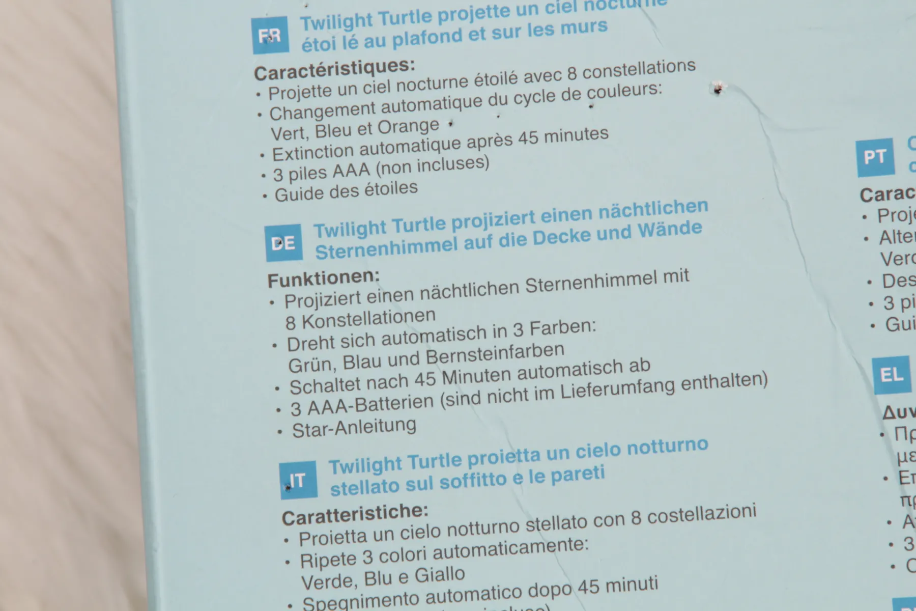 Cloud B Schildkröte Lila Nachtlicht