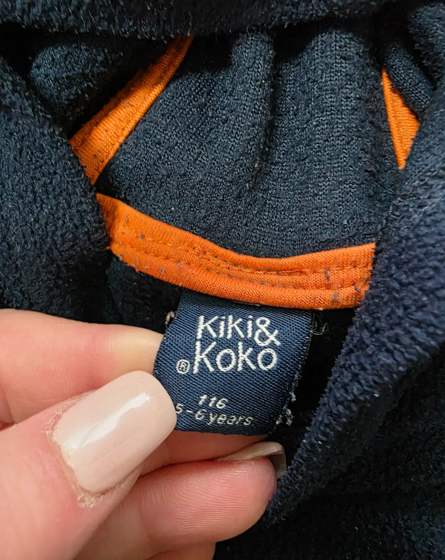 Kapuzenpullover Größe 116