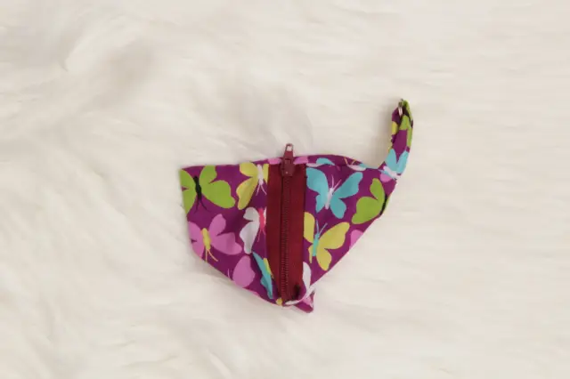 Schnullertasche Schmetterling Handmade