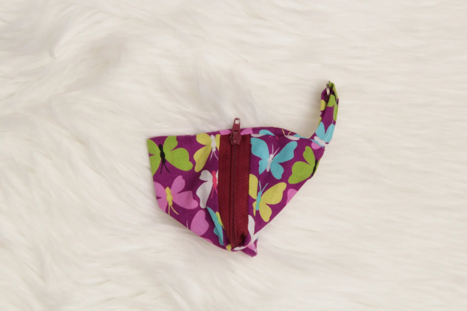 Schnullertasche Schmetterling Handmade