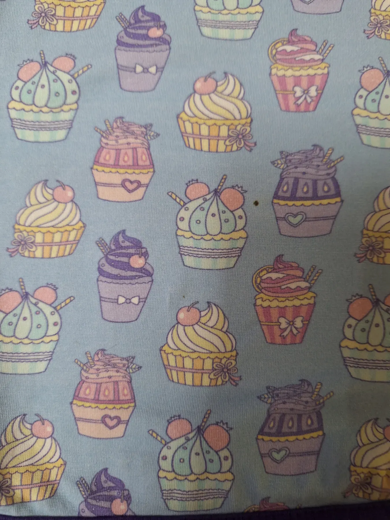 Babauba LMS Kleid Trägerkleid Cupcakes 116 (eher 110)