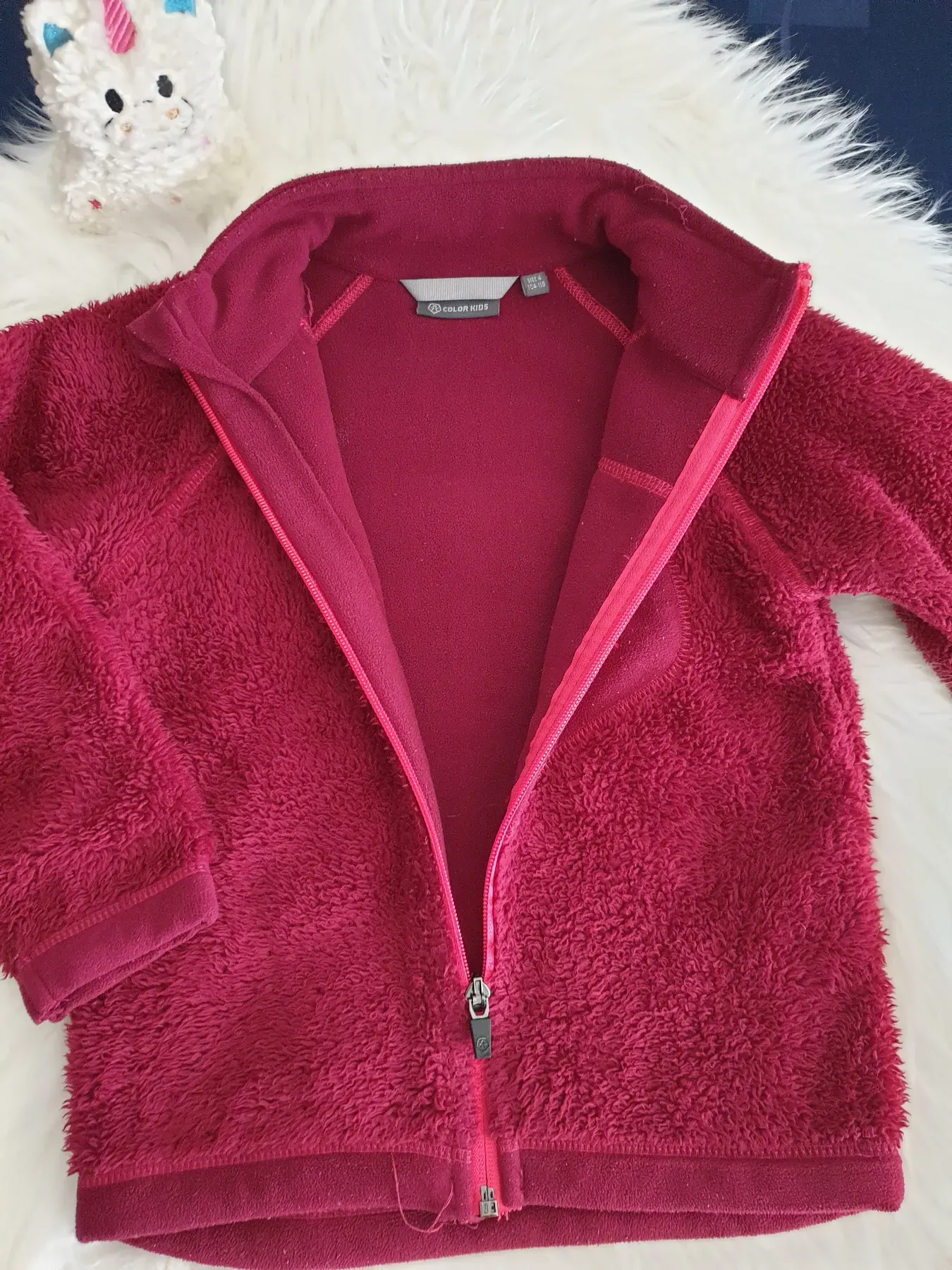 Fleecejacke - Gr. 104/110