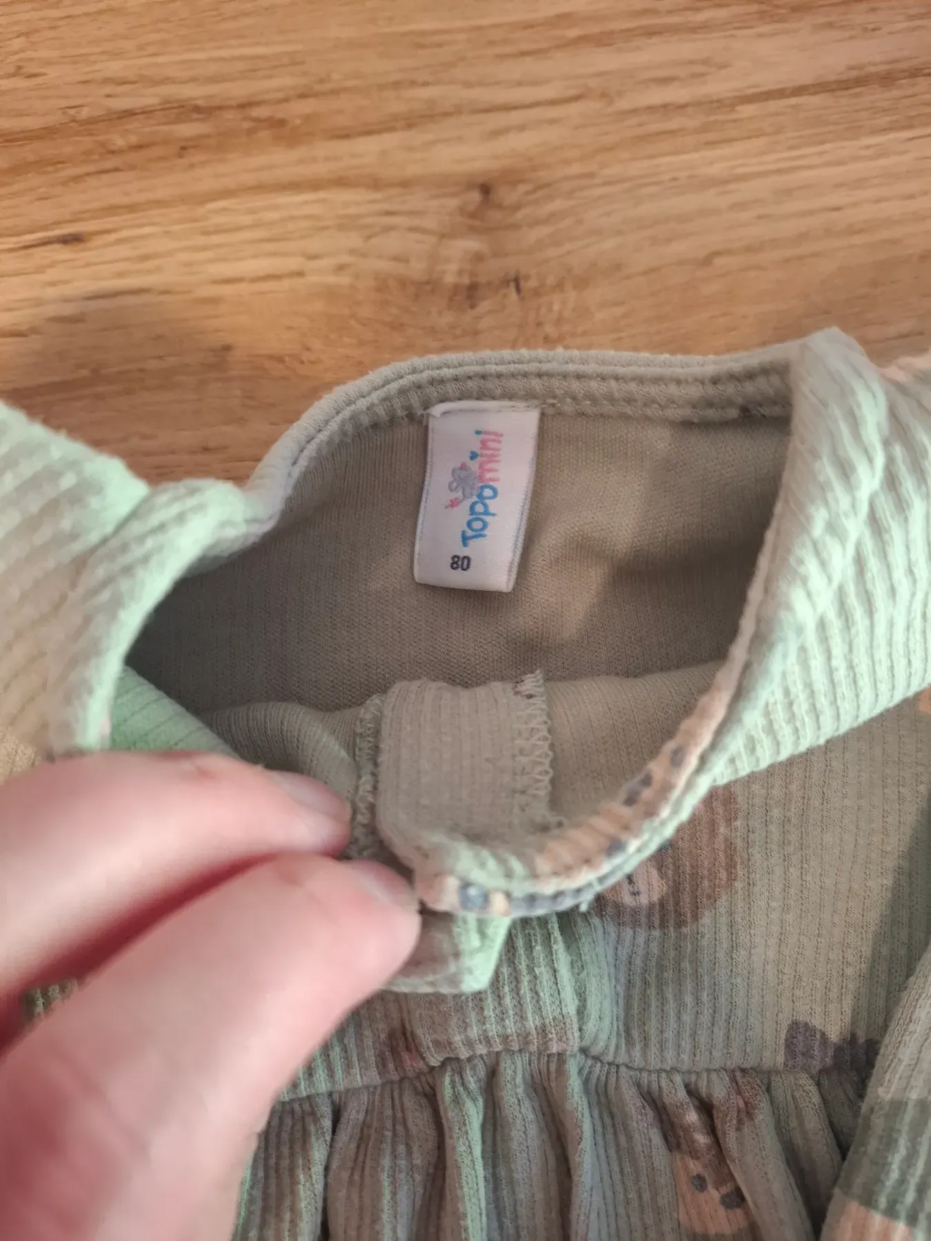 Langarmkleid Größe 80 Topomini