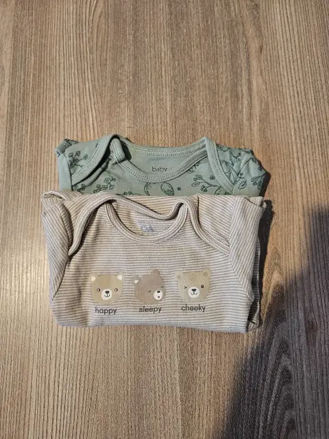 2er Set Kurzarmbodys, Gr. 68
