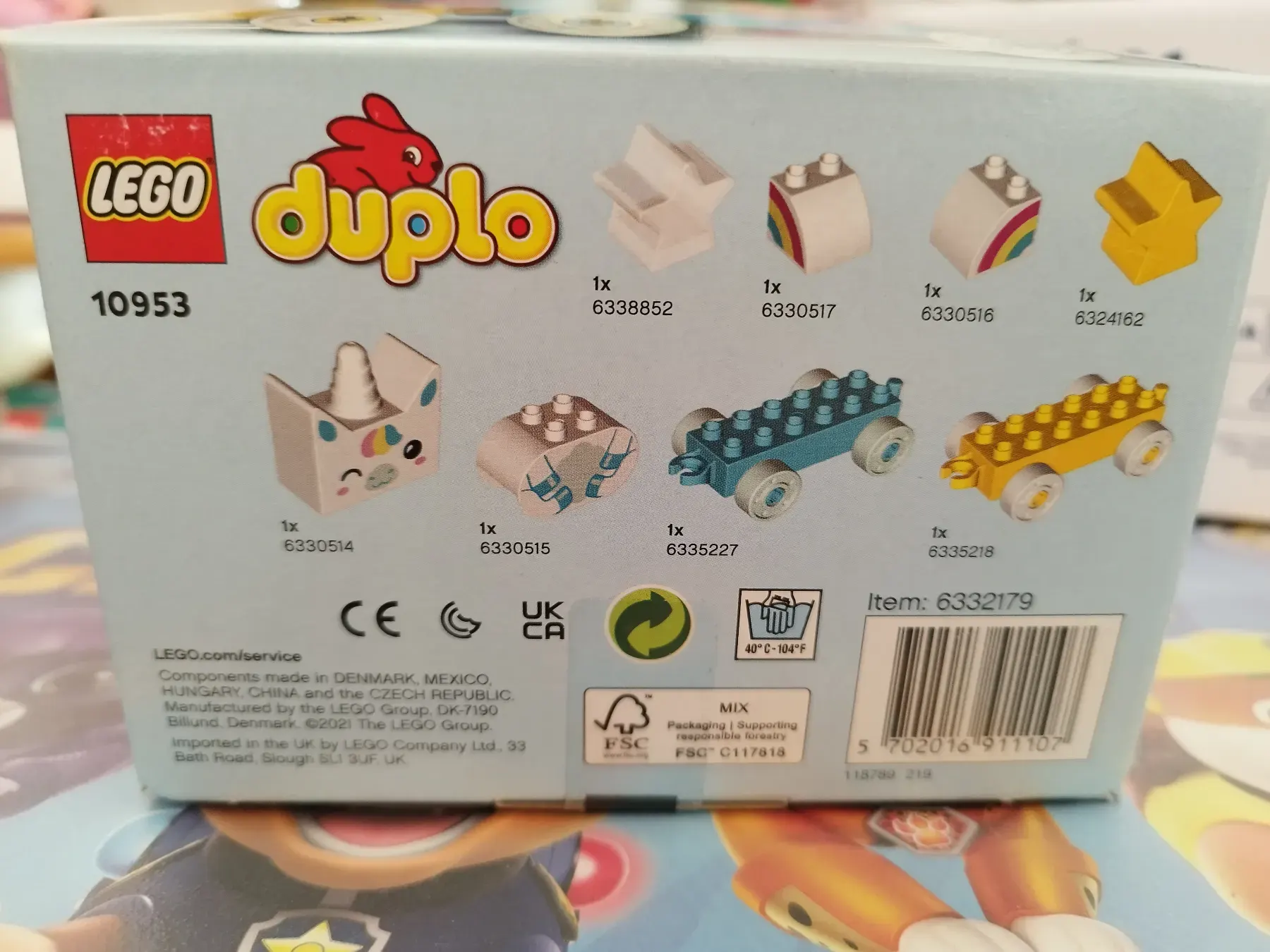 Lego Duplo 10953 vollständig in OVP