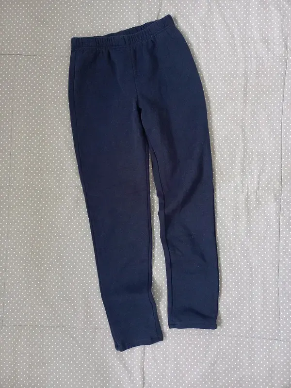 Decathlon Jogger Gr 140/146 Junge, Mädchen, navy, kuschelig, Jogginghose