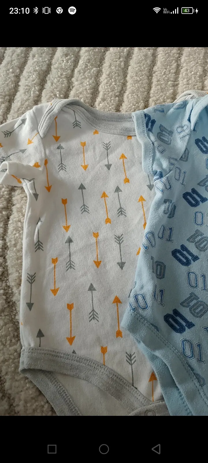 Kurzarm Body Set Gr 74