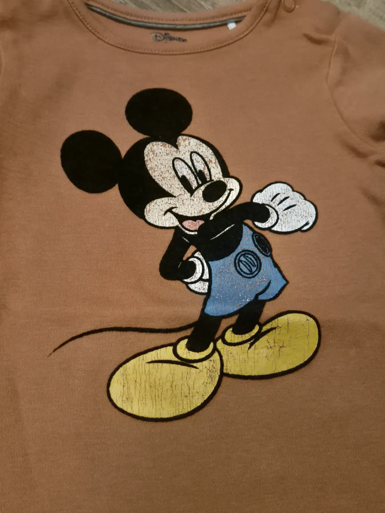Langarmbody / Einteiler "Mickey", Kinder, Disney Baby C&A, Größe 80