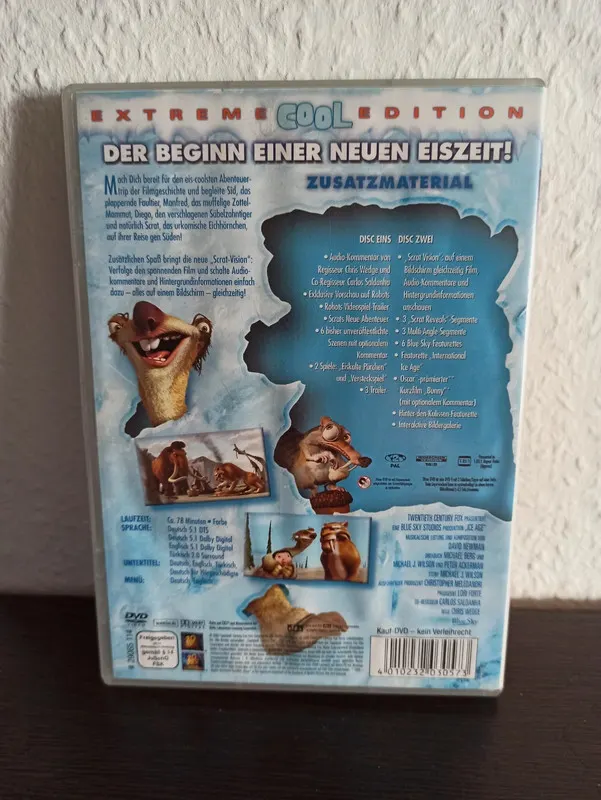DVD - Ice Age Extreme Cool Edition