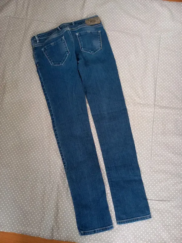 Diesel Jeans Gr 152, Mädchen, Skinny Fit, Hose, schmal, navy, dunkelblau