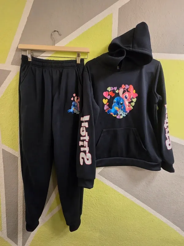 Jogging Anzug Hausanzug Stitch&Angel Gr. 160