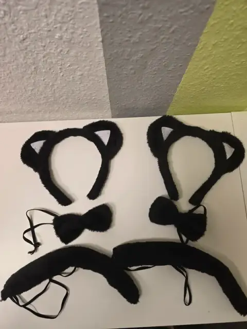 2x Kostüm Zubehör - Katze