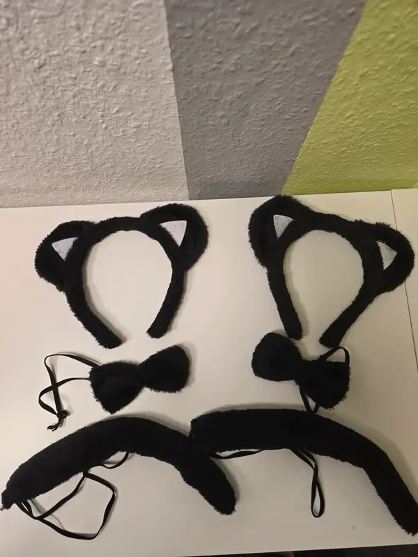 2x Kostüm Zubehör - Katze