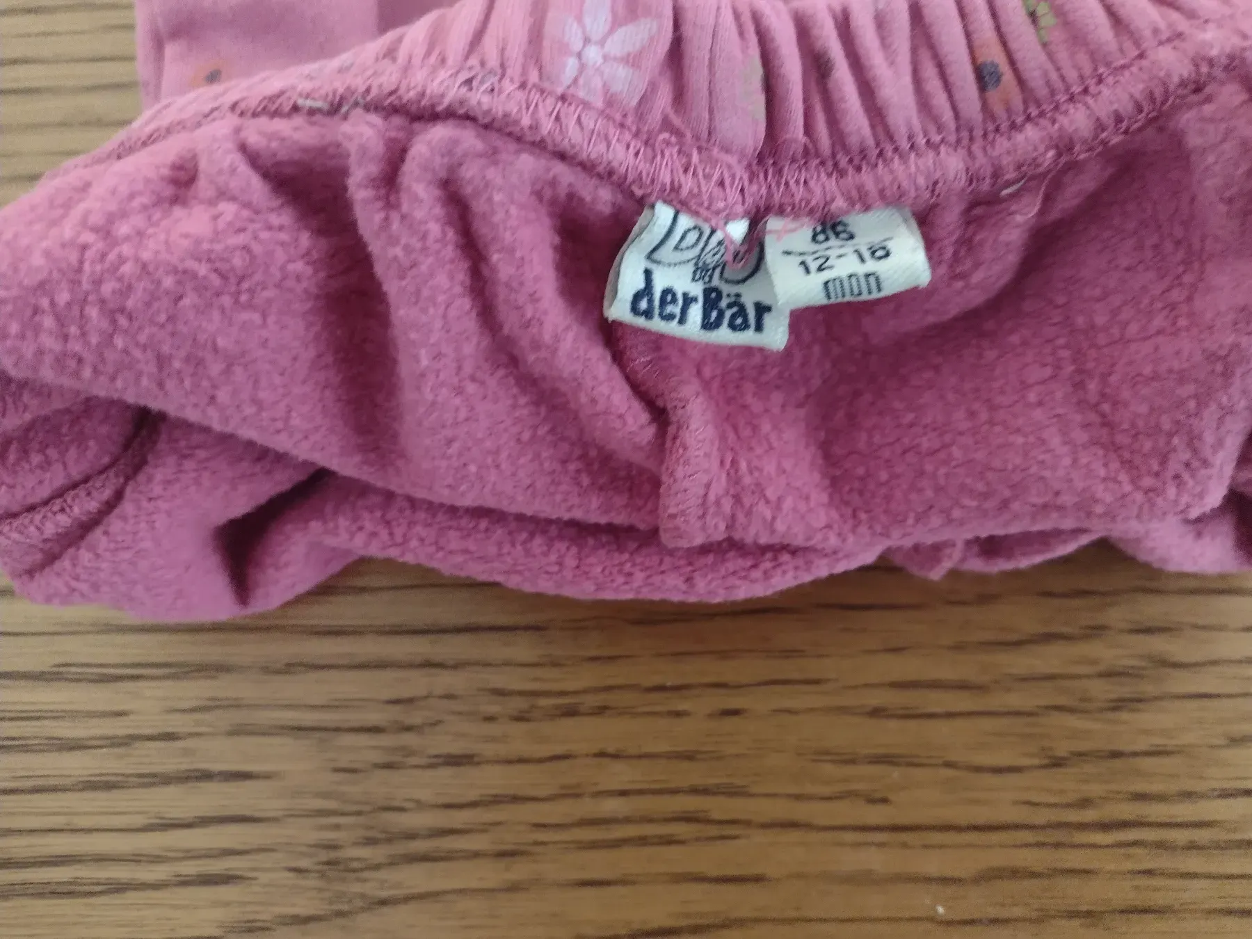 Leggings pink 86 Bob der Bär
