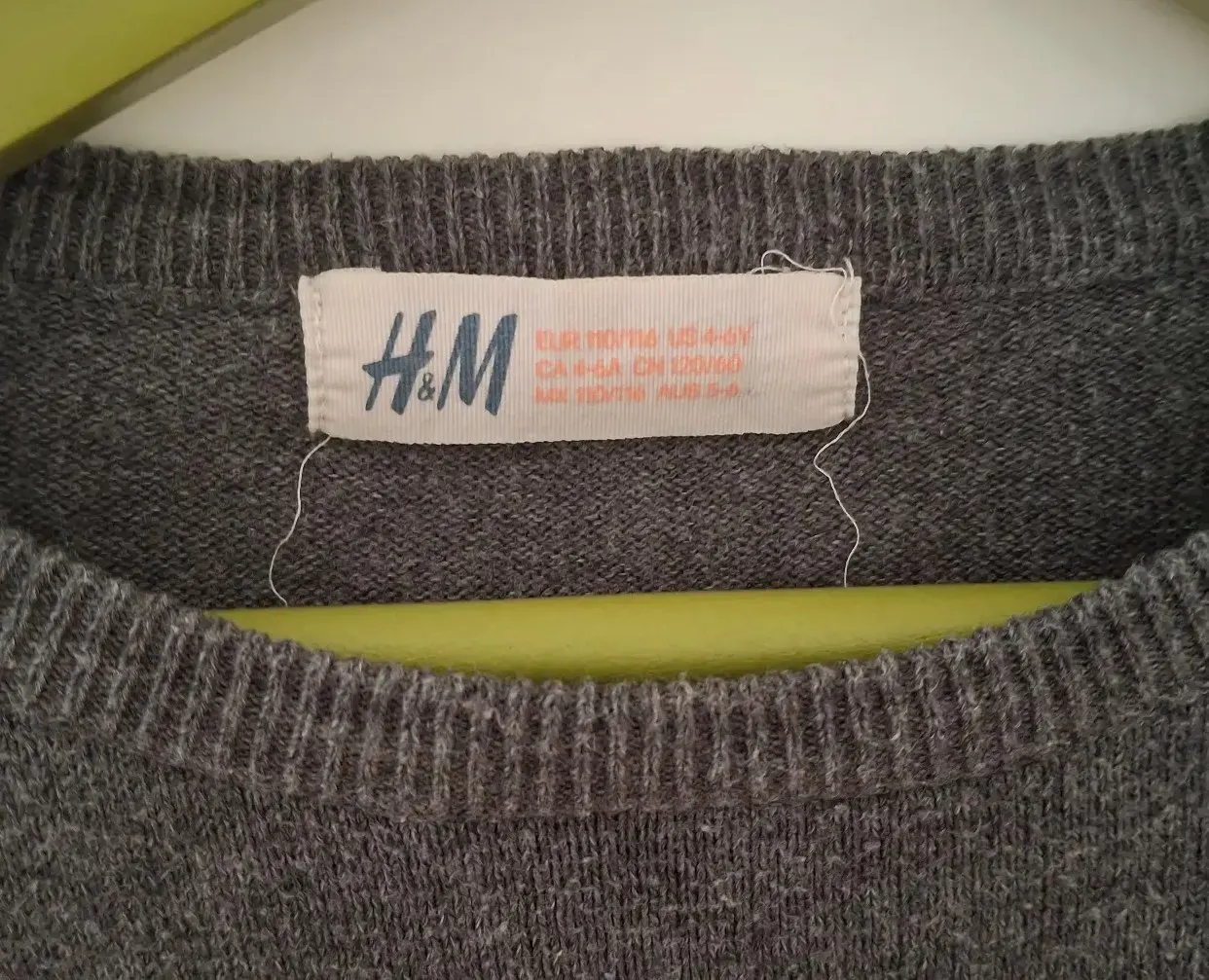 H&M dünner Pullover Magic Schleife 110/116