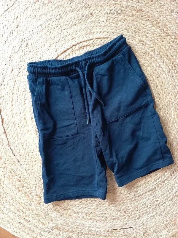 Yigga Sweat Shorts Gr 146/152 Junge, Bio Baumwolle, navy, kurze Hose, Frühling Somme