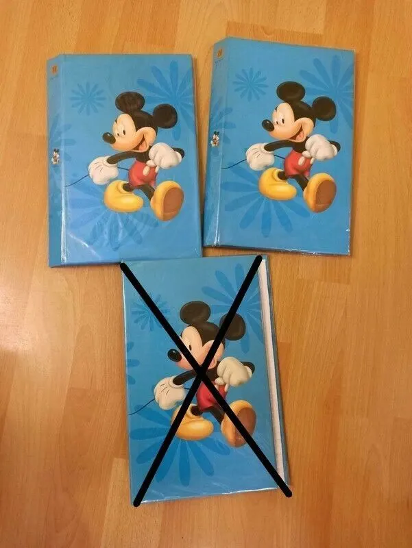 2x Fotoalbum Disney Mickey Mouse