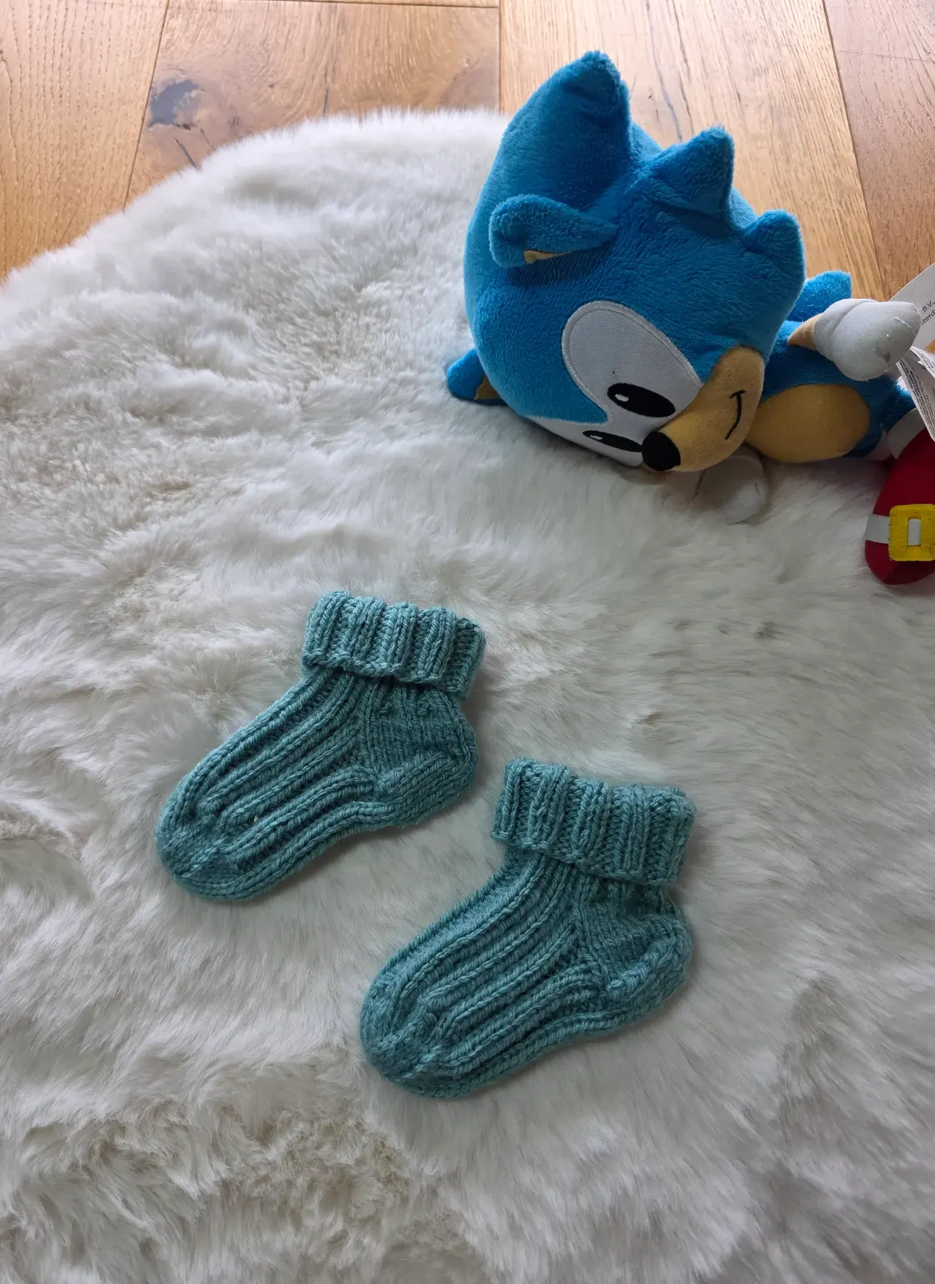Stricksocken Baby Neu