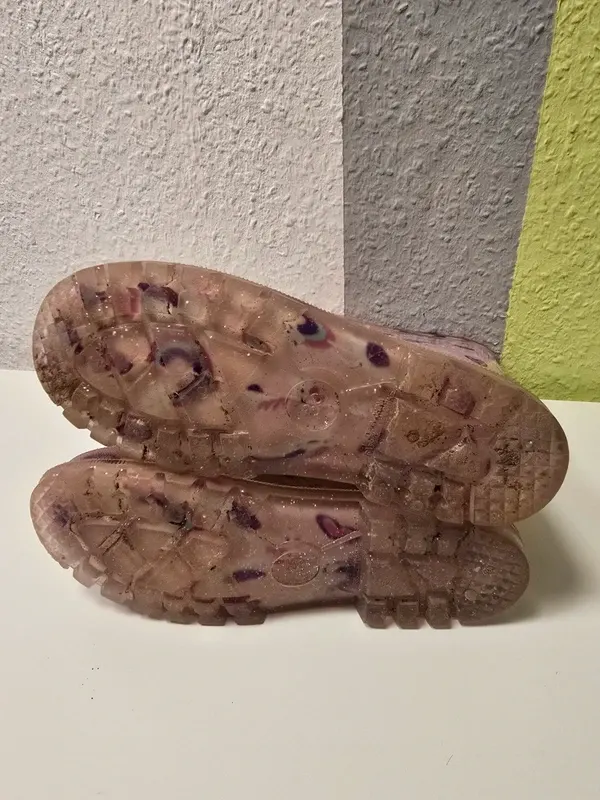 Stiefel Glitzer Einhörner Gr. 35