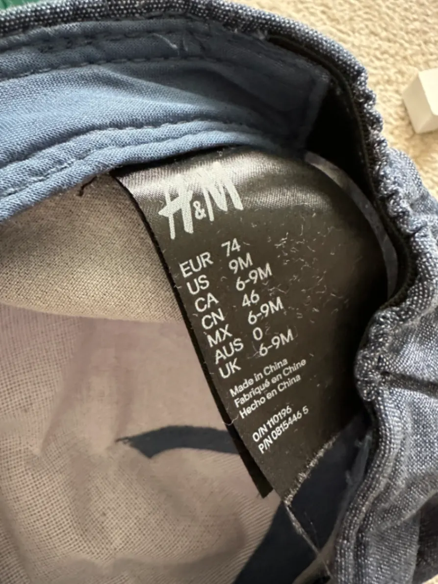 Mütze Capi H&M Gr. 74