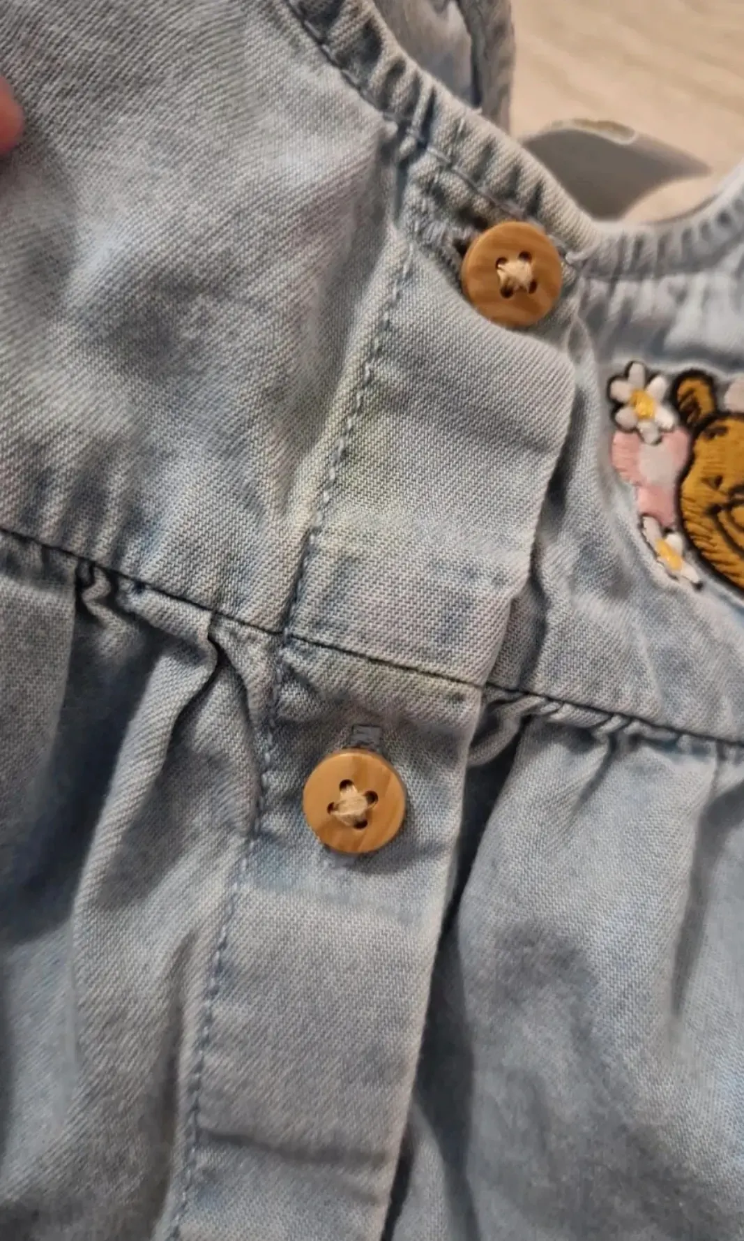 Winnie Pooh Kleid mit Leggings Set Größe 68
