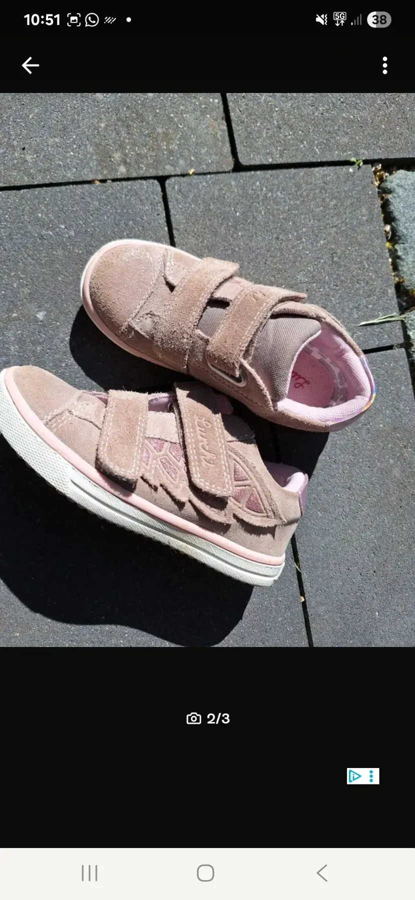 Sneaker von Lurchi echtes Leder Weite M