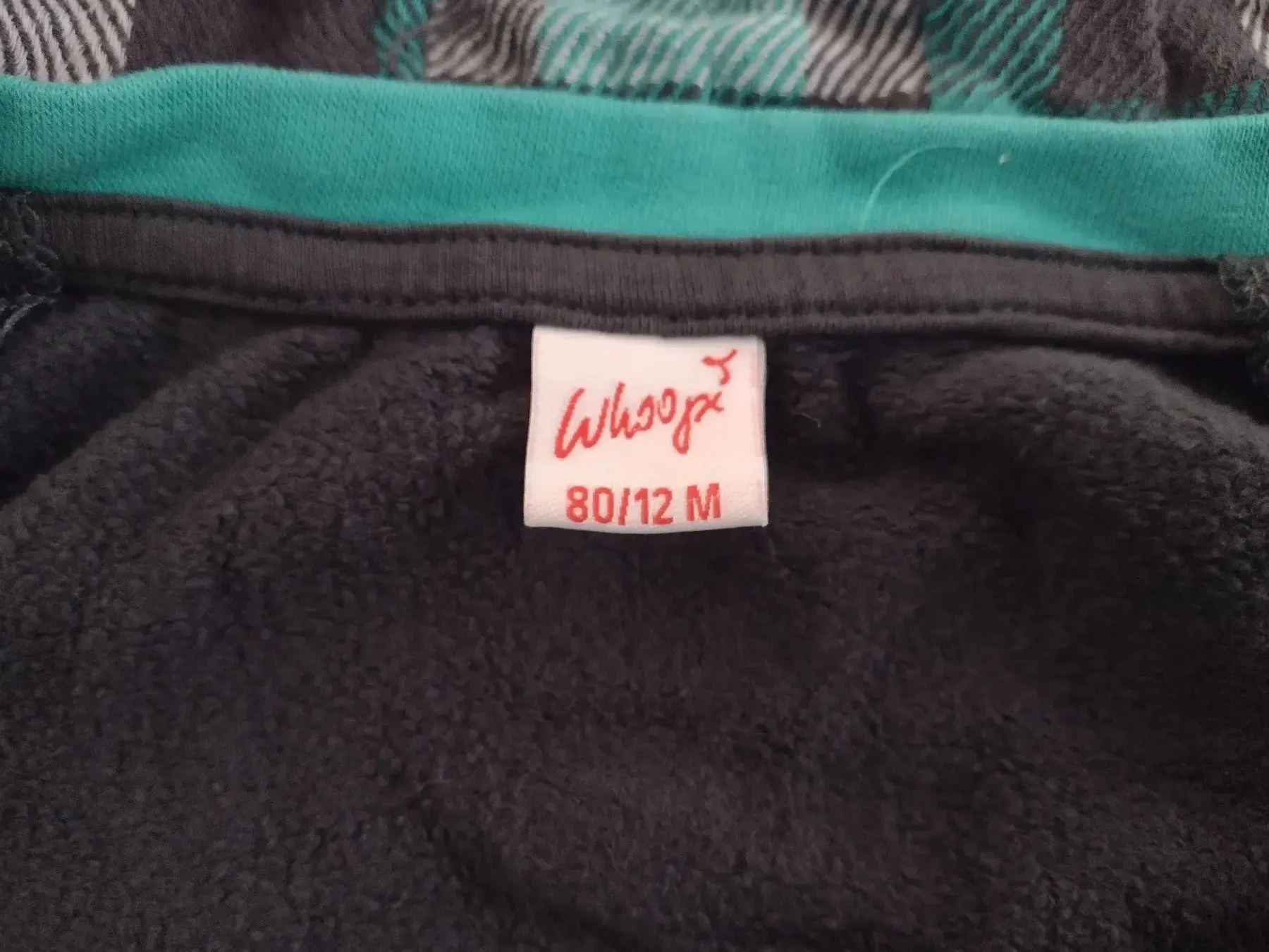 Übergangsjacke grau-grün 80 Whoop