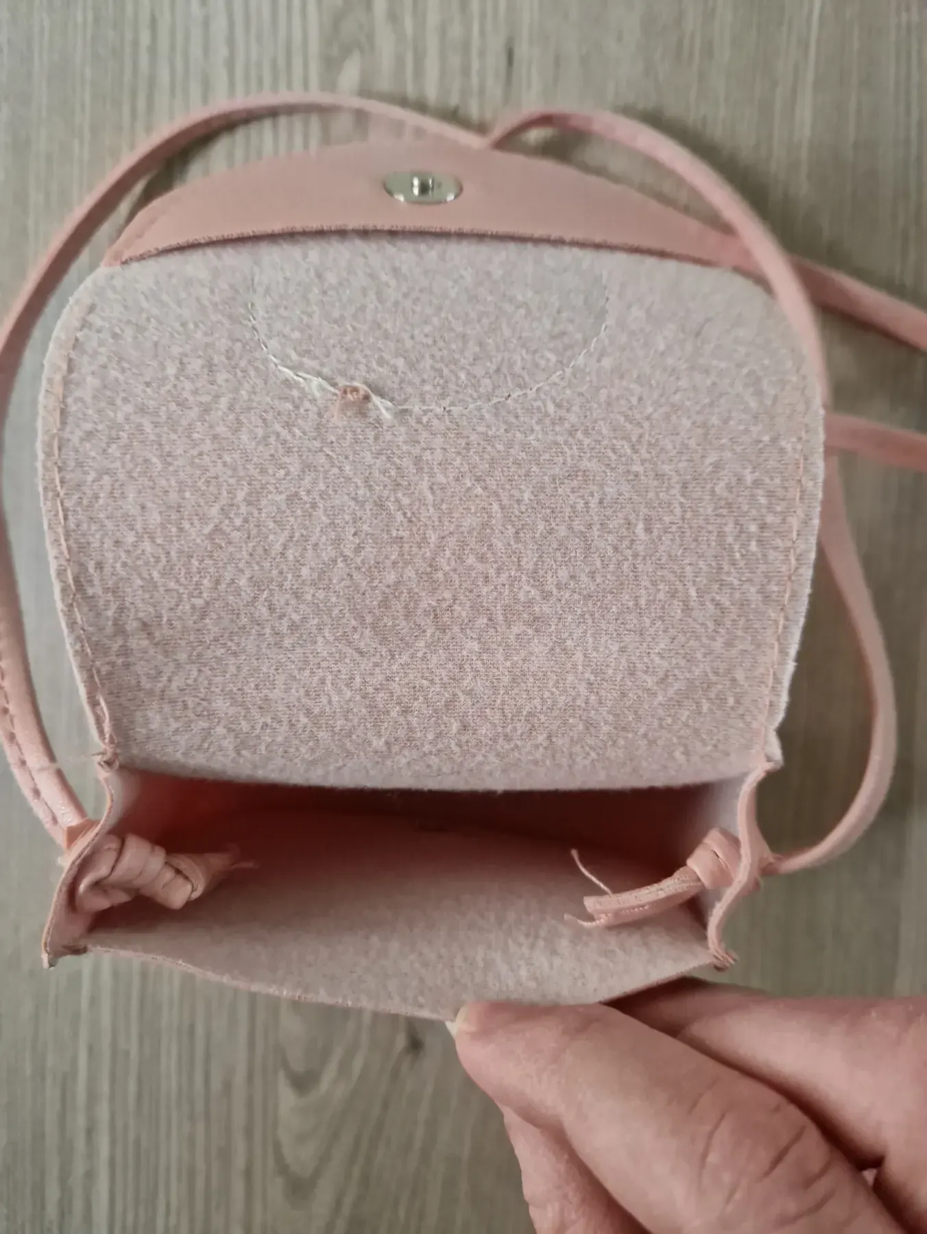 Kleine Handtasche rosa