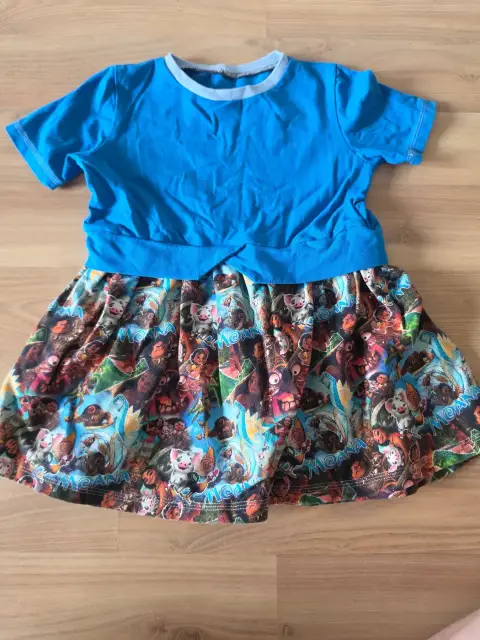 Handmade Kleid, Vaiana, Gr 128