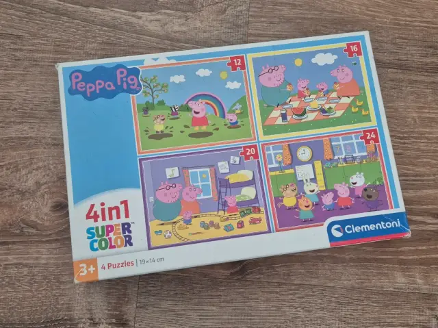 Puzzle 4in1 "Peppa Pig", Clementoni