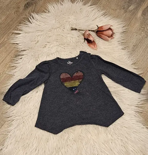 Topomini Longsleeve ~Herz~ Gr. 86