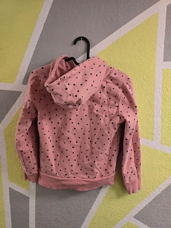 Sweatjacke Punkte Famy Gr. 146/152