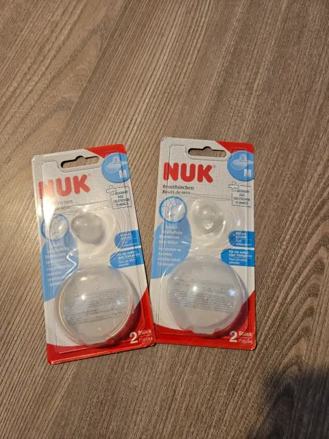 2 Originalverpackte NUK Stillhütchen