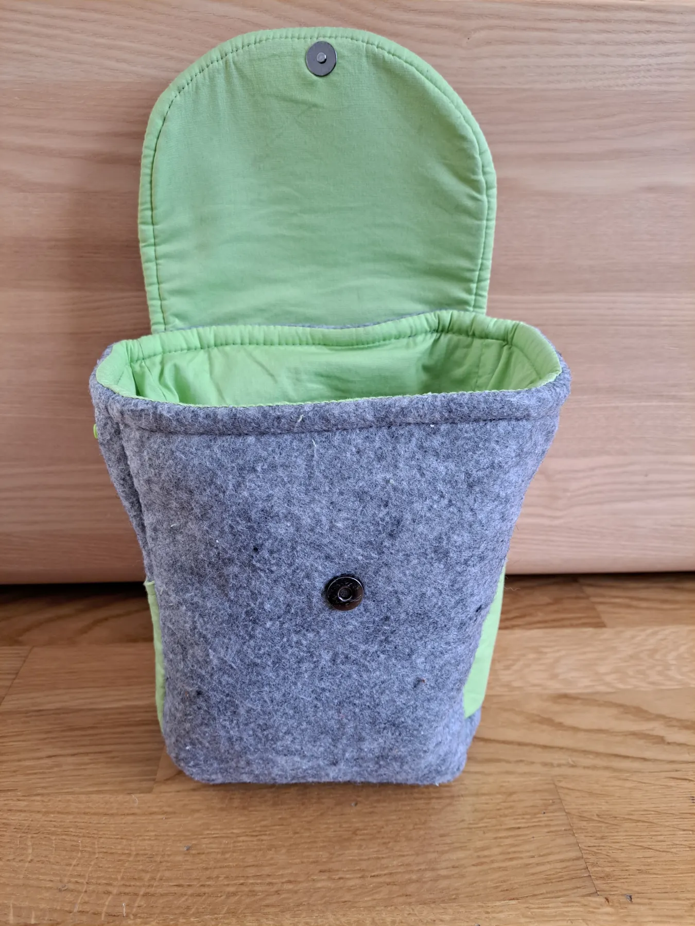 Lenkertasche handmade Unikat Rollertasche Fahrradtasche Hase