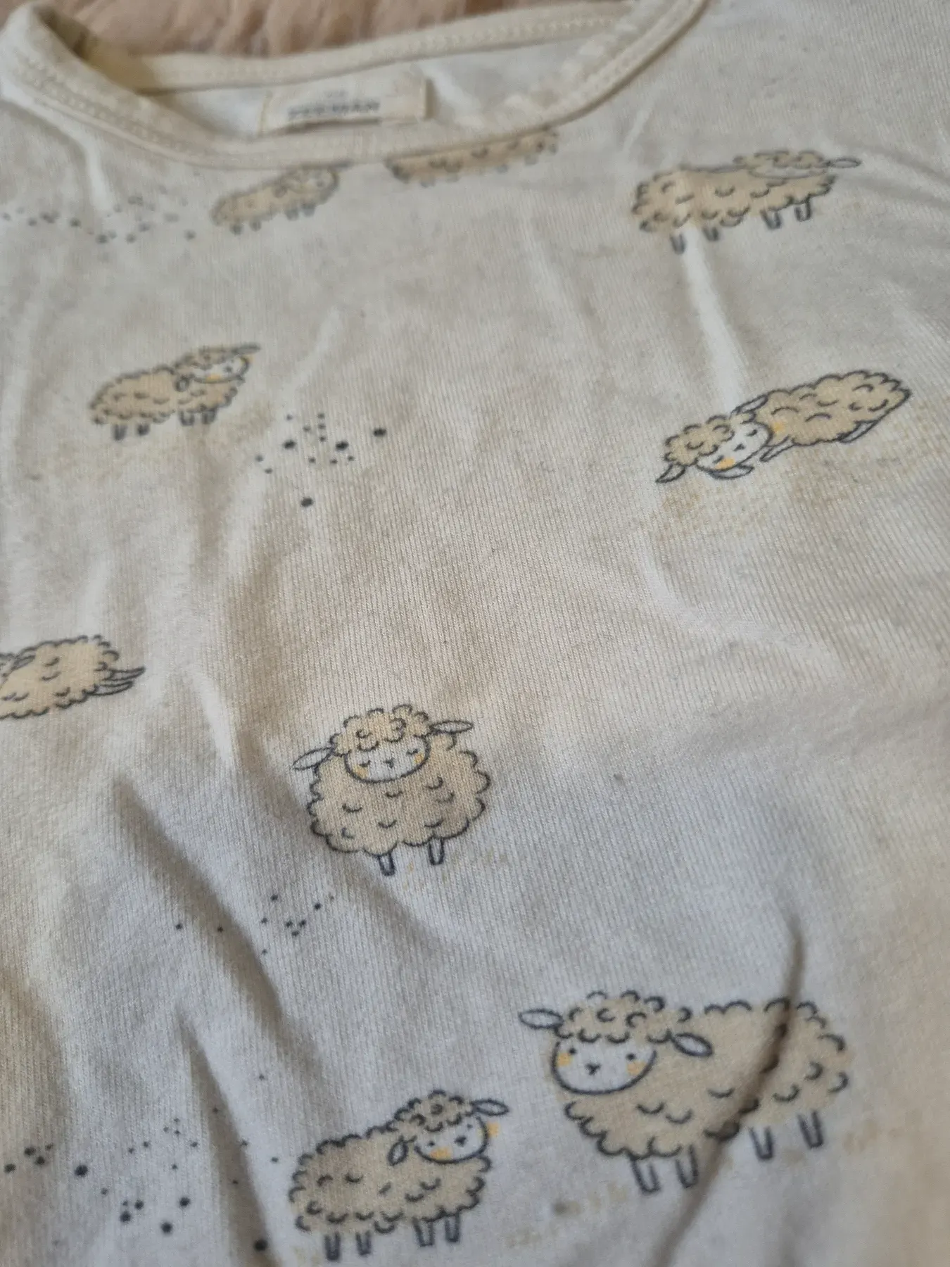 Langarmshirt Zeeman Größe 56 Schafe