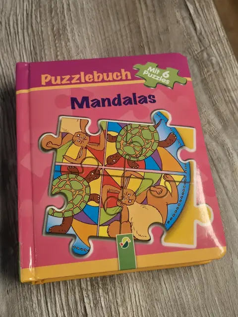 Puzzlebuch "Mandalas", 6 Puzzle