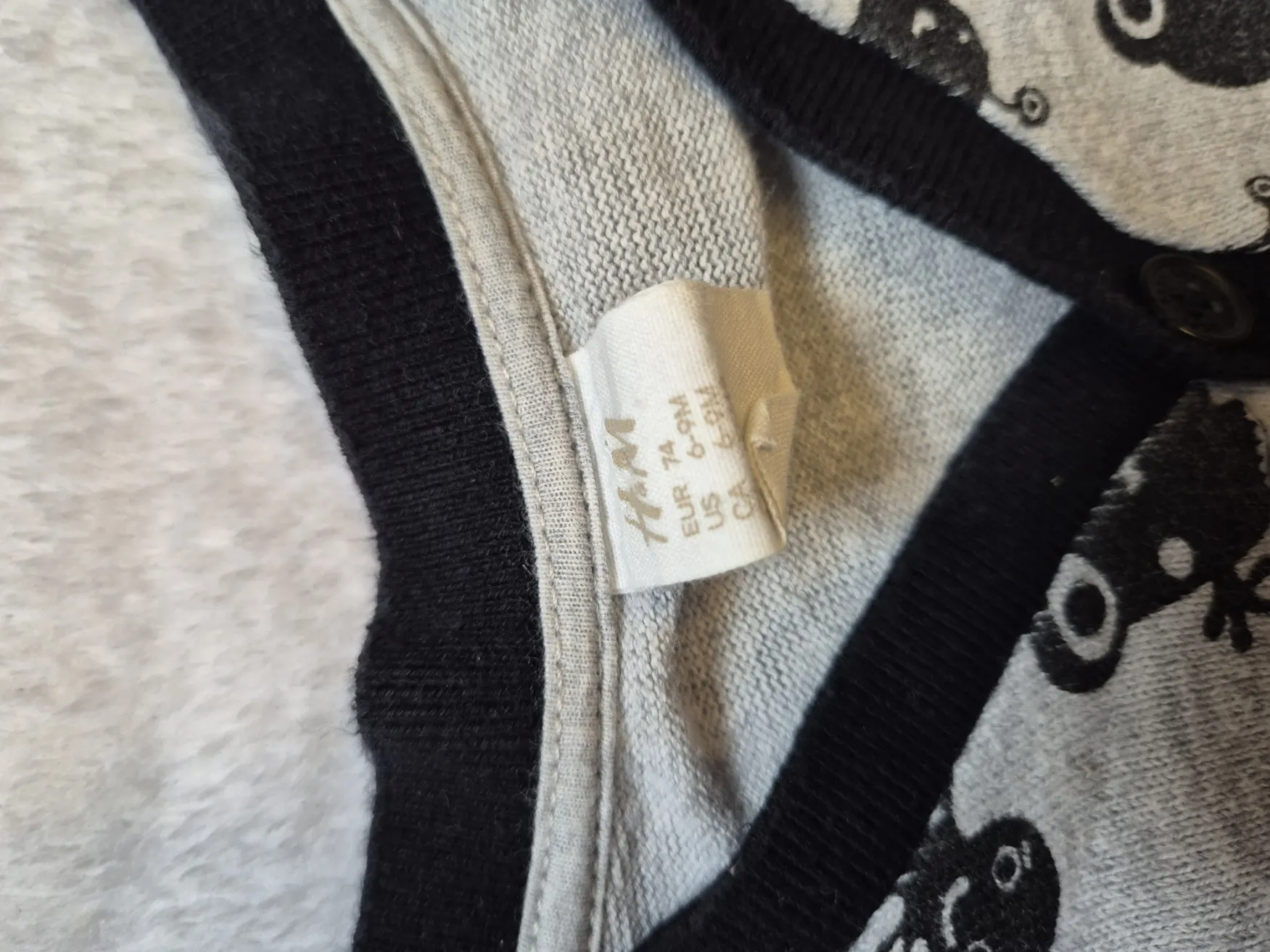 Strickjacke "Monster", Jungen, Größe 74, H&M