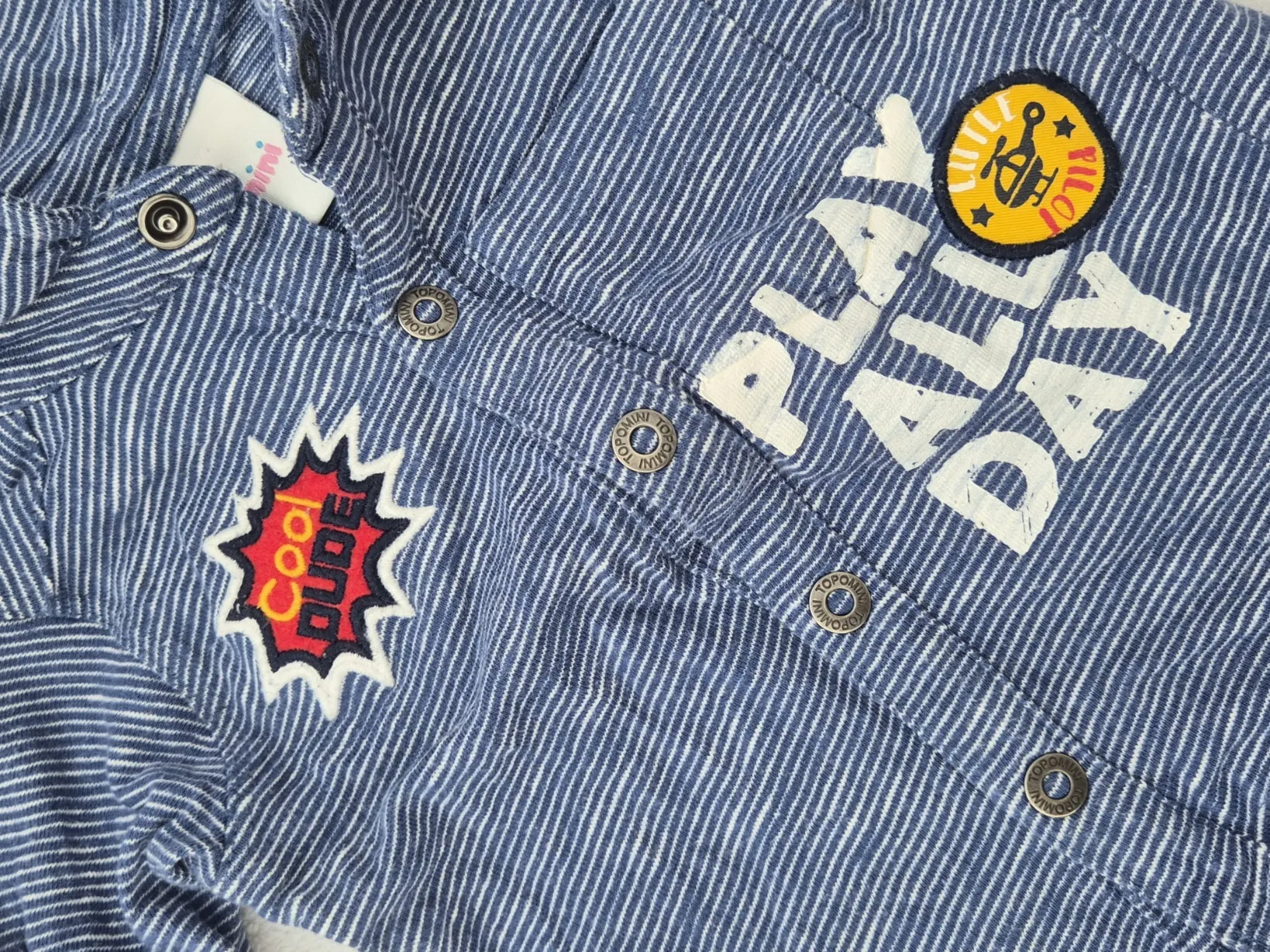 Langarmshirt / Shirt, Hemd, Jungen, Topomini, Größe 74