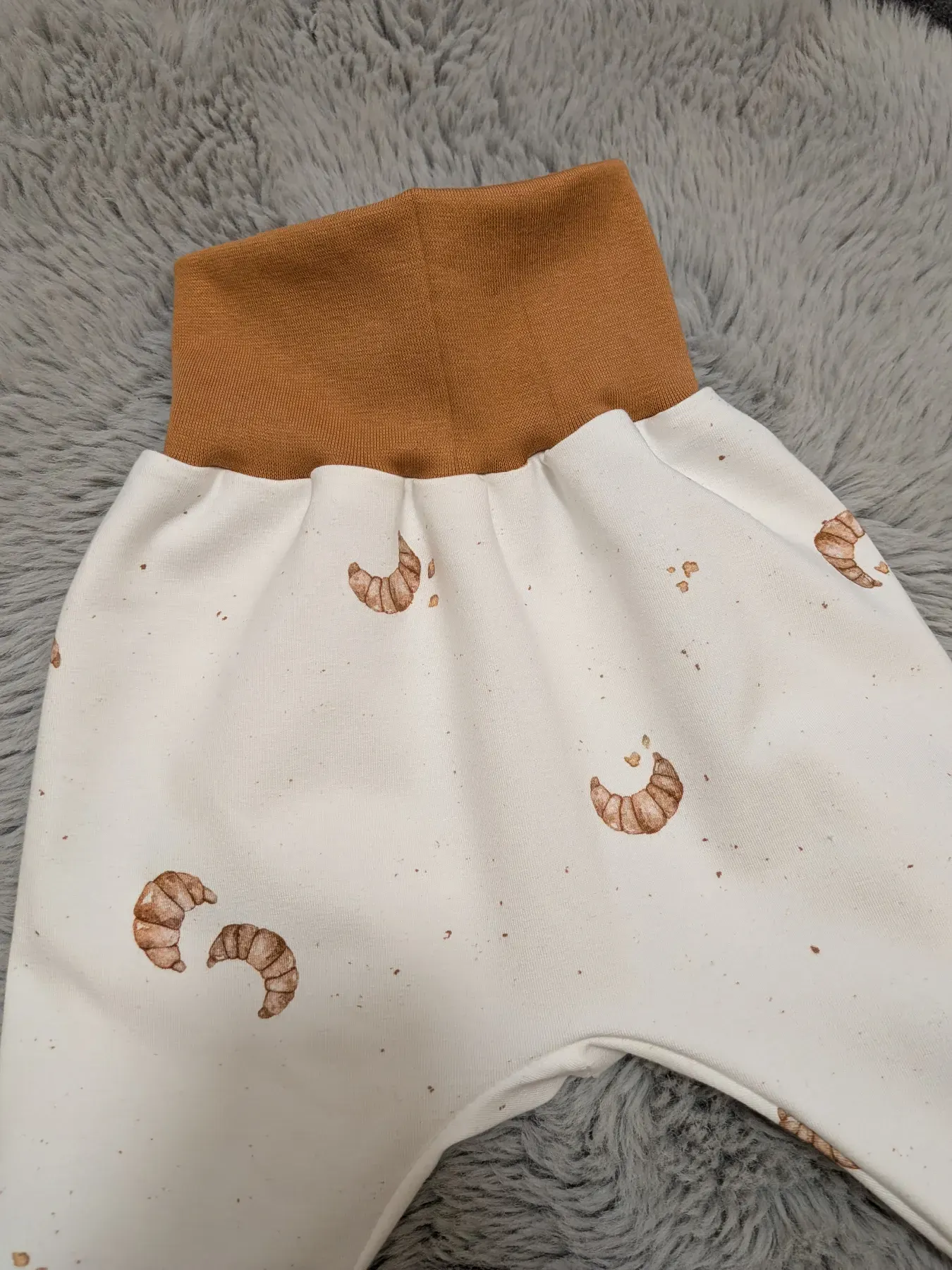 Hose Pumphose Größe 74/80 Bio Junge Unisex Croissant Mädchen