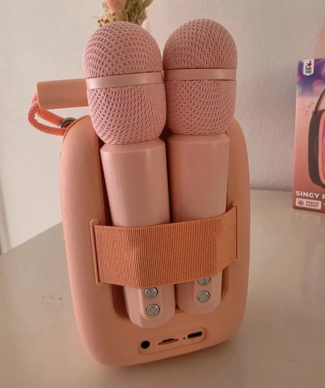 MOB Singy Party Karaoke-Set mit 2 Mikrofonen