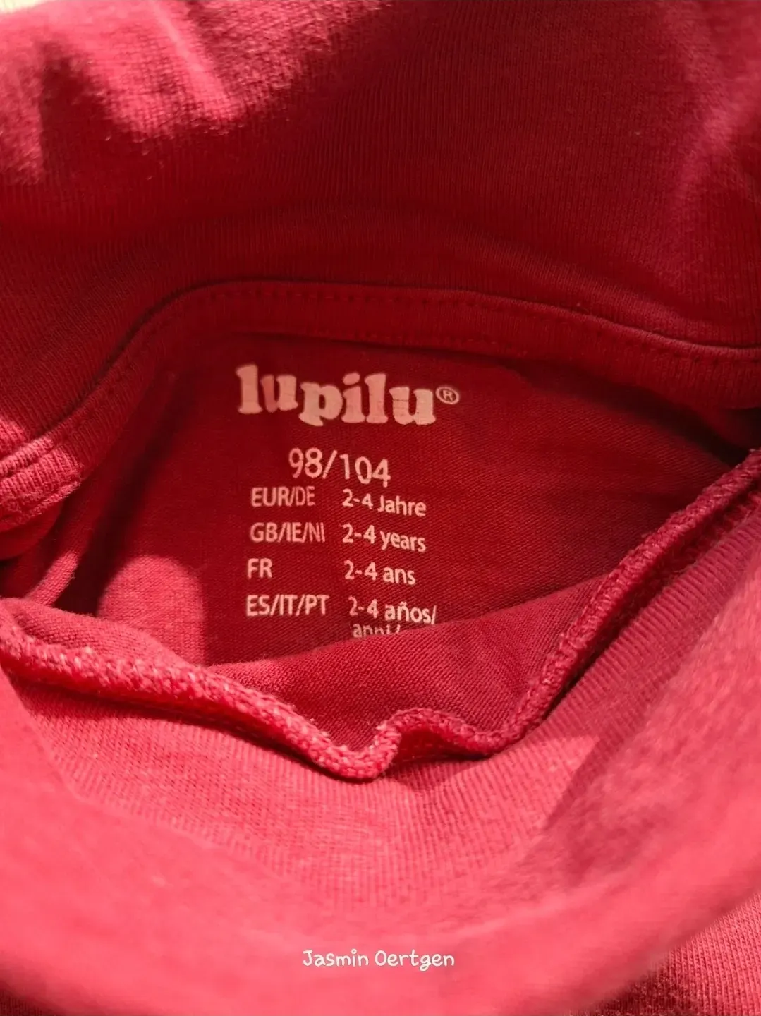 Rollkragen-Langarmshirt | Lupilu | Gr. 98/104