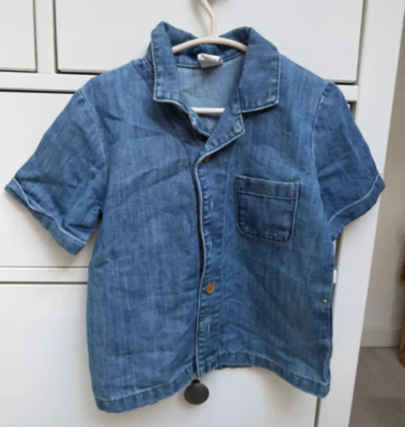 Hemd Jeans Optik