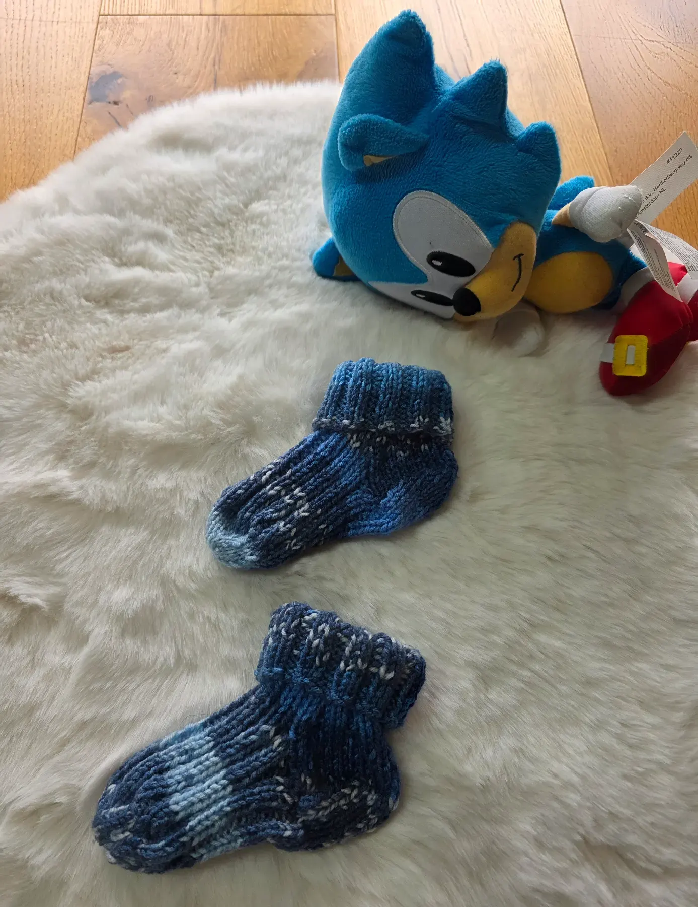 Stricksocken Baby Neu