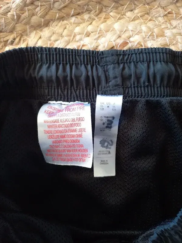 Adidas Badehose Gr 152 Junge, Badeshorts, schwarz, Baden, Strand, Sommer