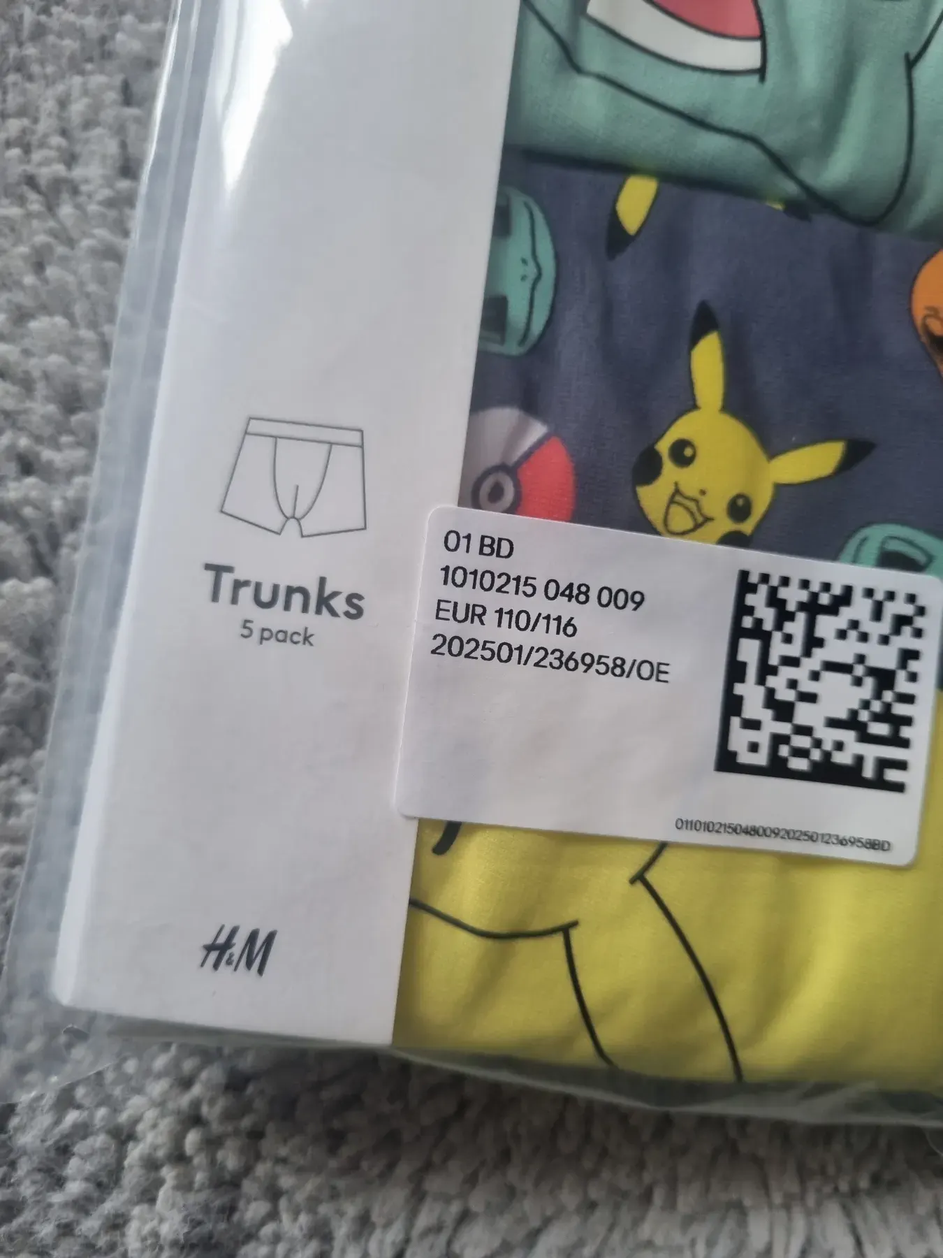 Boxershorts pokemon