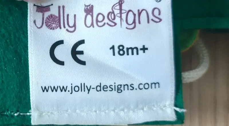 Jolly Design Travel Buddie Quiet Book Krokodil 18 Monate