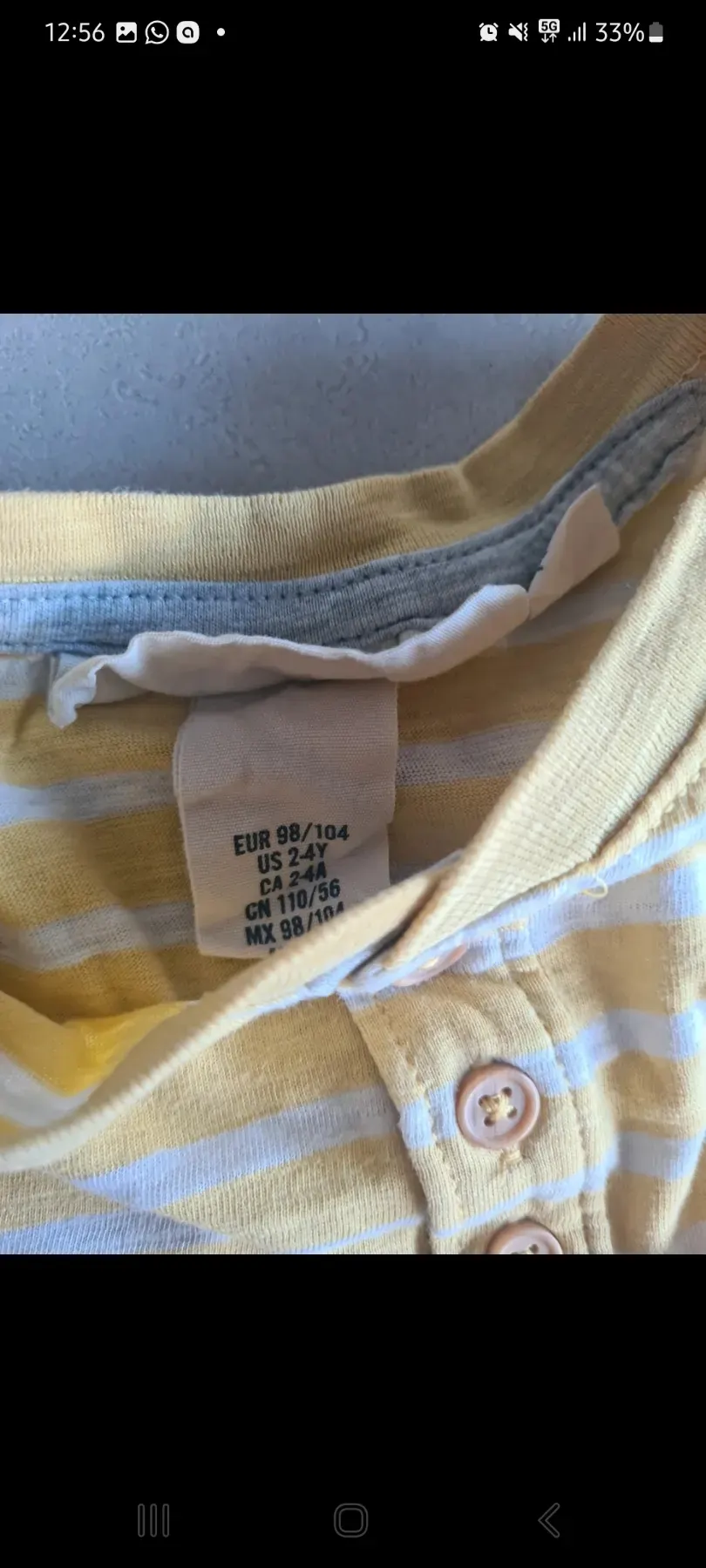 T-Shirt Größe 98/104 von H&M