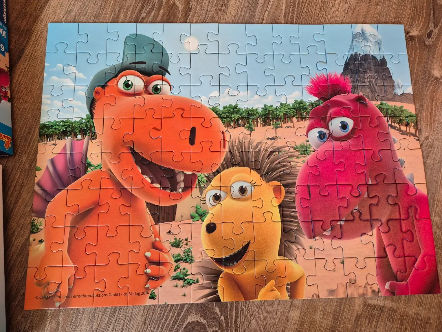 Puzzle "Der kleine Drache Kokosnuss - Abenteuer auf der Deacheninsel", Ravensburger, 100 Teile